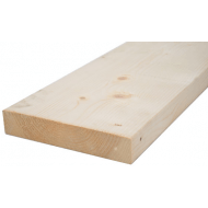 45x245mm høvlet spærtræ C18/24 45x245mm høvlet spærtræ C18/24