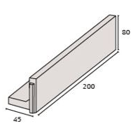 IBF Parkline Støttemur 80 IBF Parkline Støttemur 80