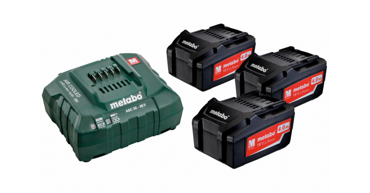 Аккумулятор metabo 18v 10ah