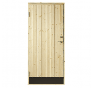 Plus udhusdør panel inkl. karm Plus udhusdør panel inkl. karm