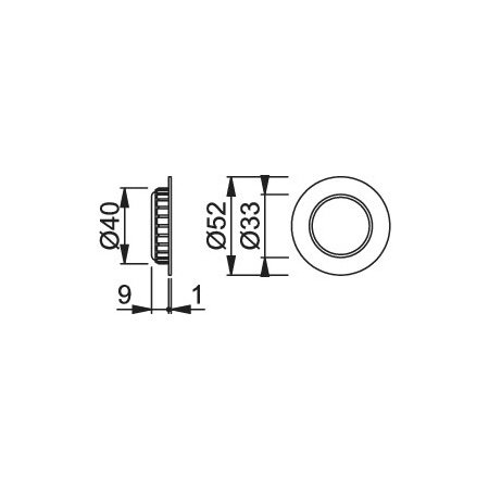 Hoppe skydeskål (model 499)