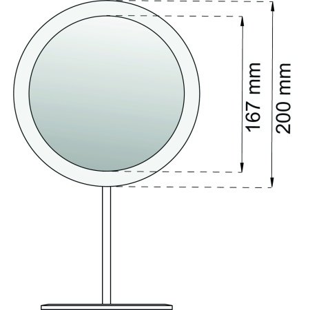 Make-up spejl LED