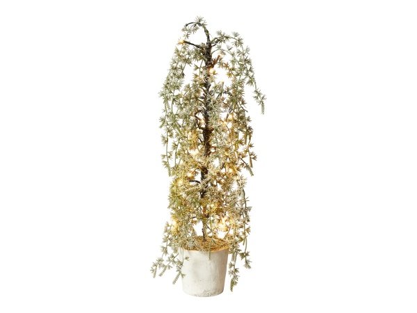 Dacore cedertræ m. lys 65 cm t/batteri 813438