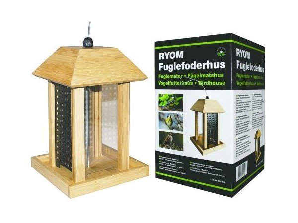 Ryom fuglefoderhus bambus   *U