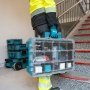 Makita Maktrak organizer. Produkt vises i miljø 