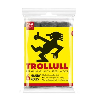 Trollull ståluld finger fin