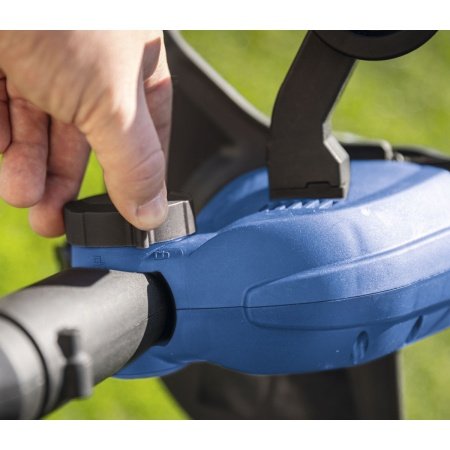 Scheppach græstrimmer C-LT300-X - SET S, 20V. Billedet viser produkt og tilbehør med hvid baggrund.
