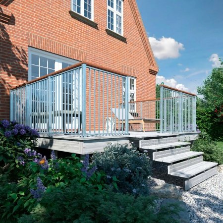 Plus terrassetrappe 4 trin