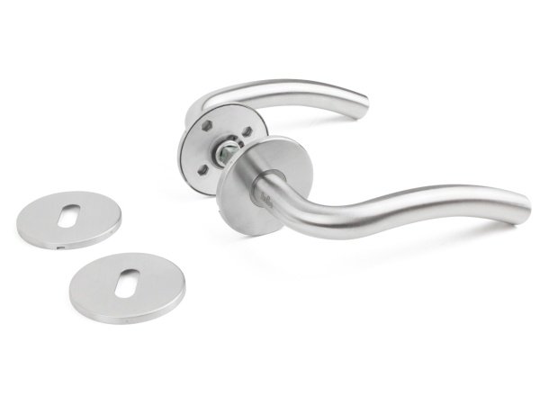 Habo dørgreb L-form m/bue