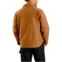 Carhartt® Duck Relaxed Fit jakke 105748BRN-S. Billedet viser produktet bagfra.
