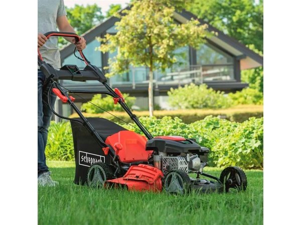 Scheppach plæneklipper Scheppach plæneklipper m/ 7-trins klippehøjdejustering