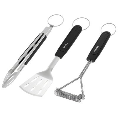 Nexgrill grillsæt 3 dele. 1 x Grillspatel 1 x Grilltang 1 x Grillbørste.