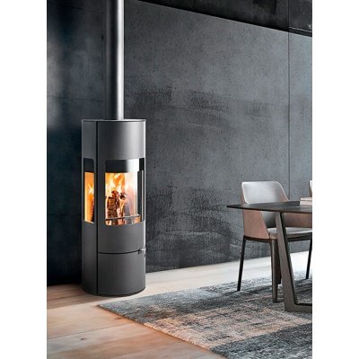 Westfire Uniq 37 brændeovn, produkt set i miljø