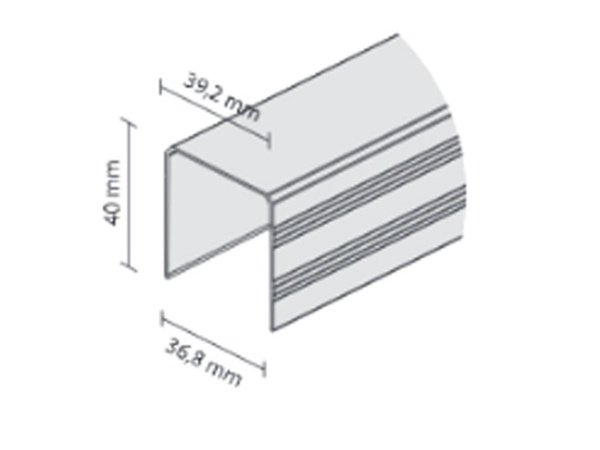 Svalk KG50 topskinne