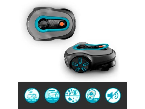 Gardena smart Sileno free 900 m2 hos 10-4.dk Gardena robotplæneklipper