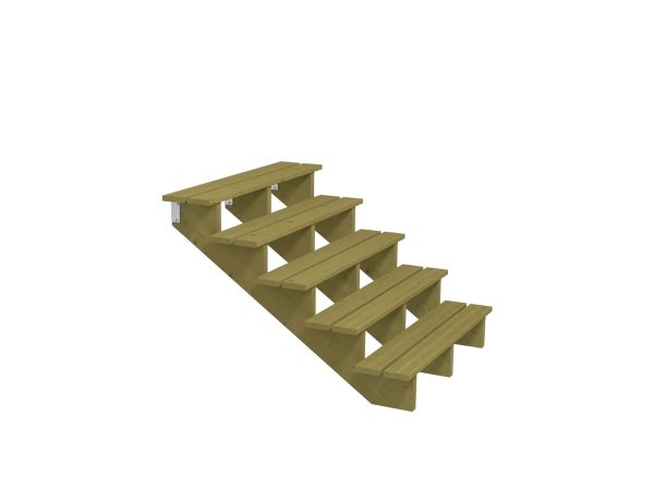 Plus terrassetrappe 5 trin