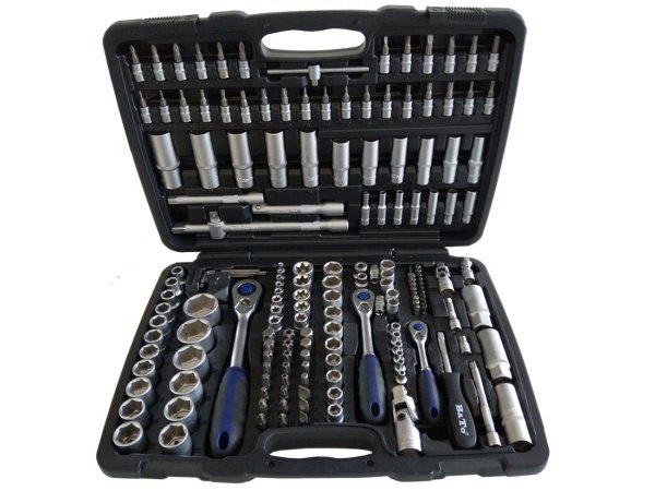 BaTo topnøglesæt 1/4"-3/8"-1/2