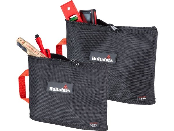 Hultafors værktøjsposer med lynlås til specialværktøj