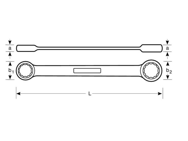 Bahco 4-i-1 ring-skraldenøgle