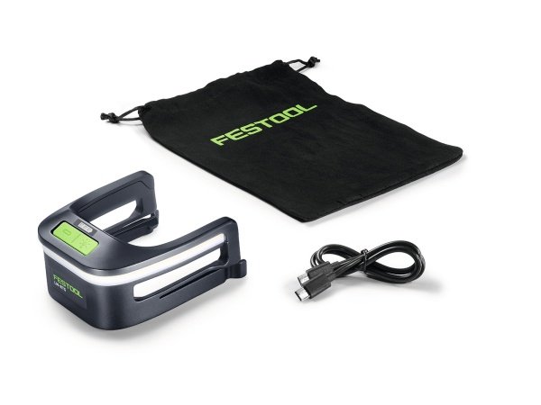Festool lysmodul. Produkt vises
