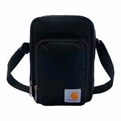 Carhartt Crossbody Zip taske i sort med gode lommer