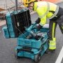 Makita Maktrak kasse. Produkt vises i miljø 