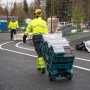 Makita Maktrak kuffert. Produkt vises i miljø
