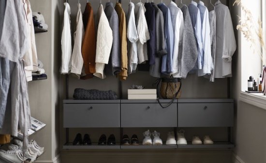 Garderobeindretning giver styr på tøjet - på »10-4.dk