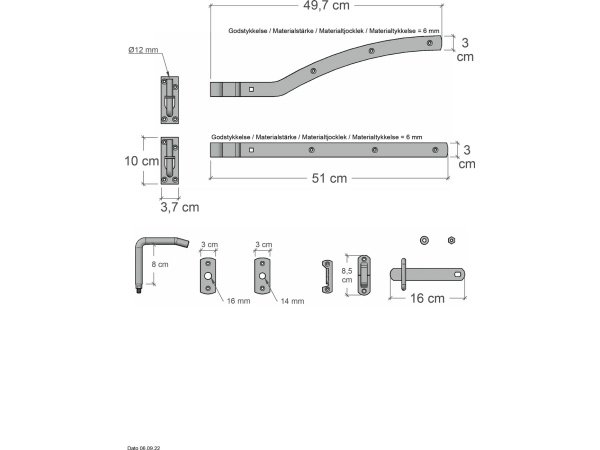 Plus lågebeslag 2429-1