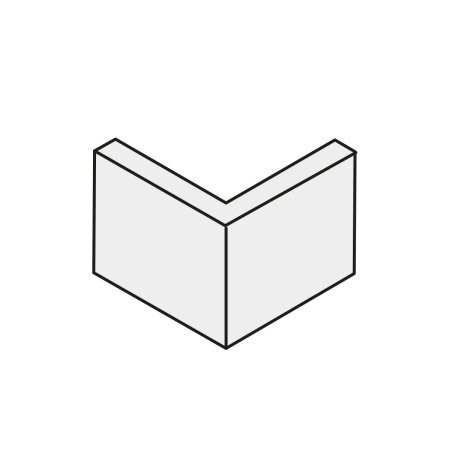 IBF Parkline Støttemur 80 80 x 80 x 45 cm
