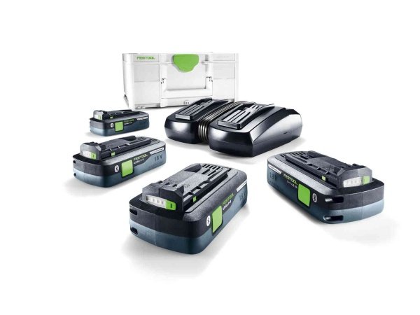 Festool batteri- & ladersæt