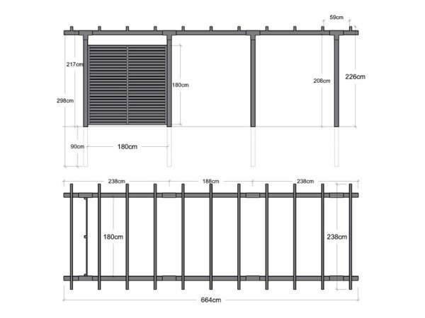 Plus Pergola Dobbelt