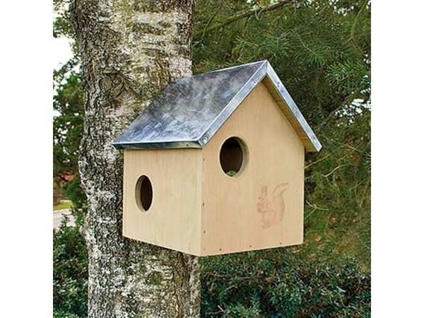 Ryom egernhus m/3 huller m/zinktag