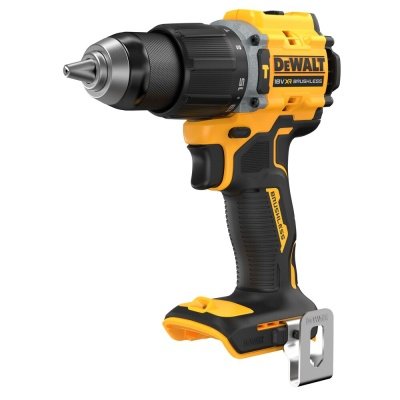 Dewalt 18V XR kulløs kompakt slagboremaskine, Solo. Billedet viser produkt forfra.