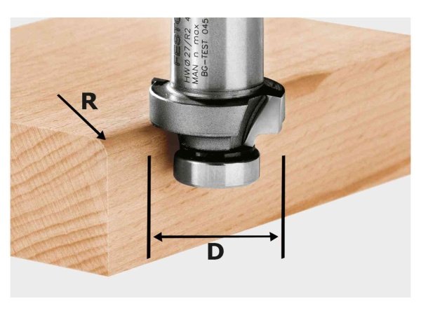 Festool afrundningsfræser