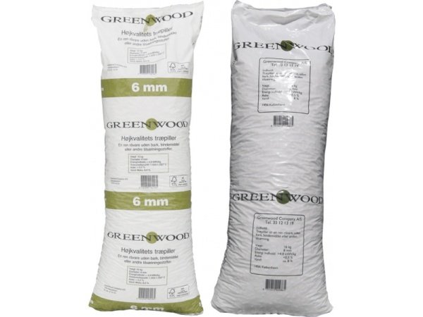 Greenwood træpiller i pose