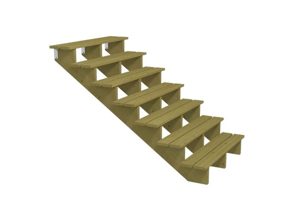 Plus terrassetrappe 7 trin