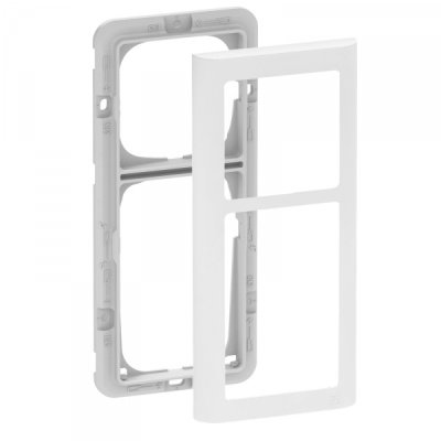 LK FUGA Soft designramme hvid 2½ modul