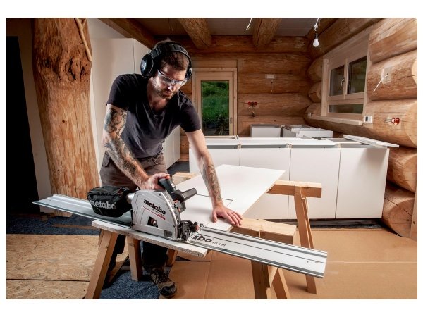 Metabo dykrundsav m/skinne