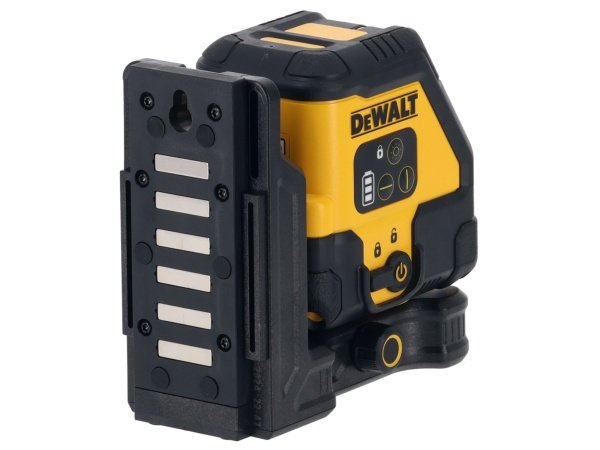 Dewalt USB-C krydslinjelaser Dewalt USB-C krydslinjelaser rød stråle