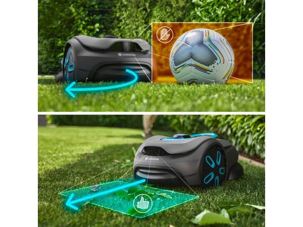 Gardena robotplæneklipper, produkt set forfra