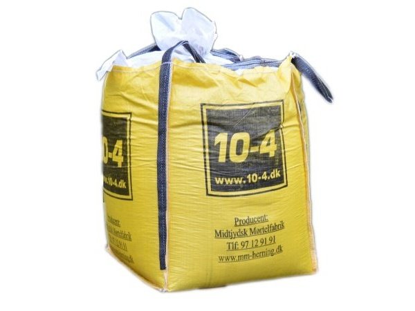 sand/sten-blanding til stærk og stabil beton