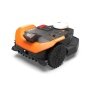 Worx WR312E robotplæneklipper. Produkt vises bagfra