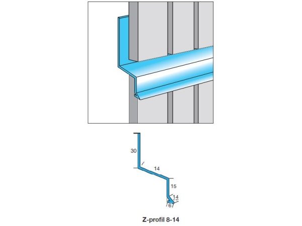 Icopal Z-profil 8-14