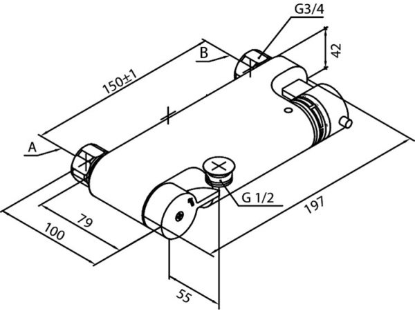 Damixa tmc brusearmatur