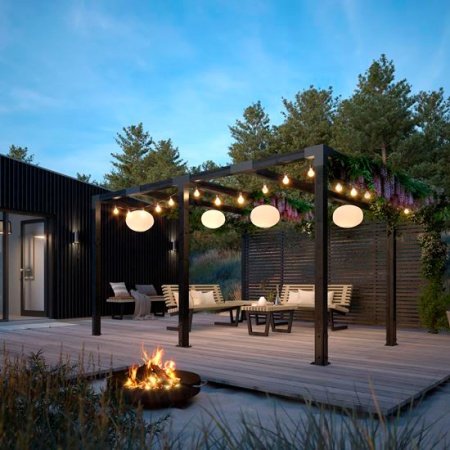 Plus Cubic Pergola