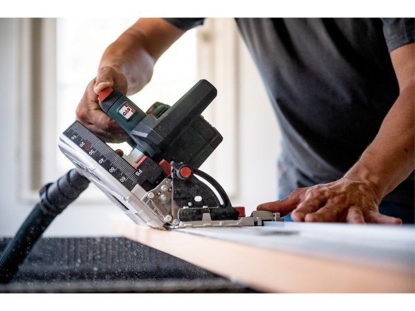 Metabo dykrundsav m/skinne