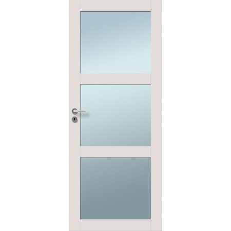 Høgild Massiv dør 3/1 glasfelt