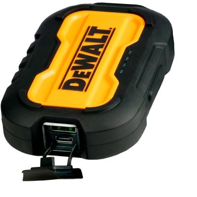 Dewalt powerbank 2-port USB-A + USB-C, IP67, 10000mah