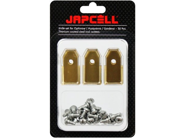 Japcell knive Japcell knive t/Gardena, 30 stk. 100034098. Billedet viser produktet i emballage.